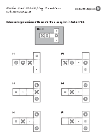 Cube Net Matching Problem: p. 39 Thumbnail