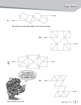 3A Practice Preview - Angle Mazes