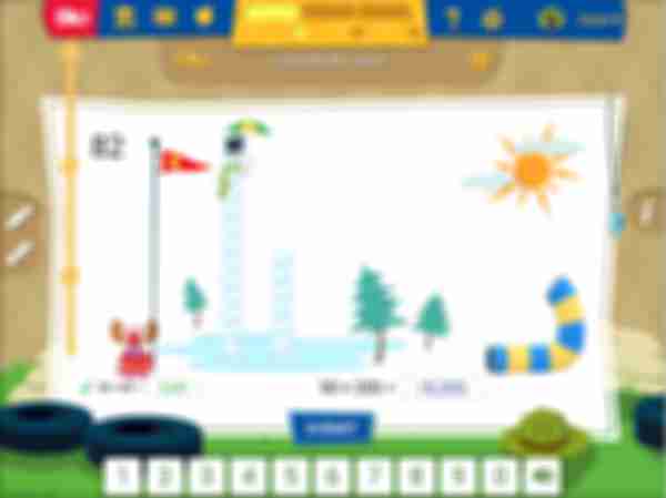BA Online - Multiplication Snowball Game